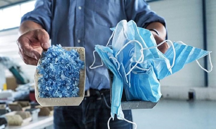 Phương pháp tái chế mới này hứa hẹn giảm đáng kể lượng rác thải phát sinh từ khẩu trang dùng một lần.